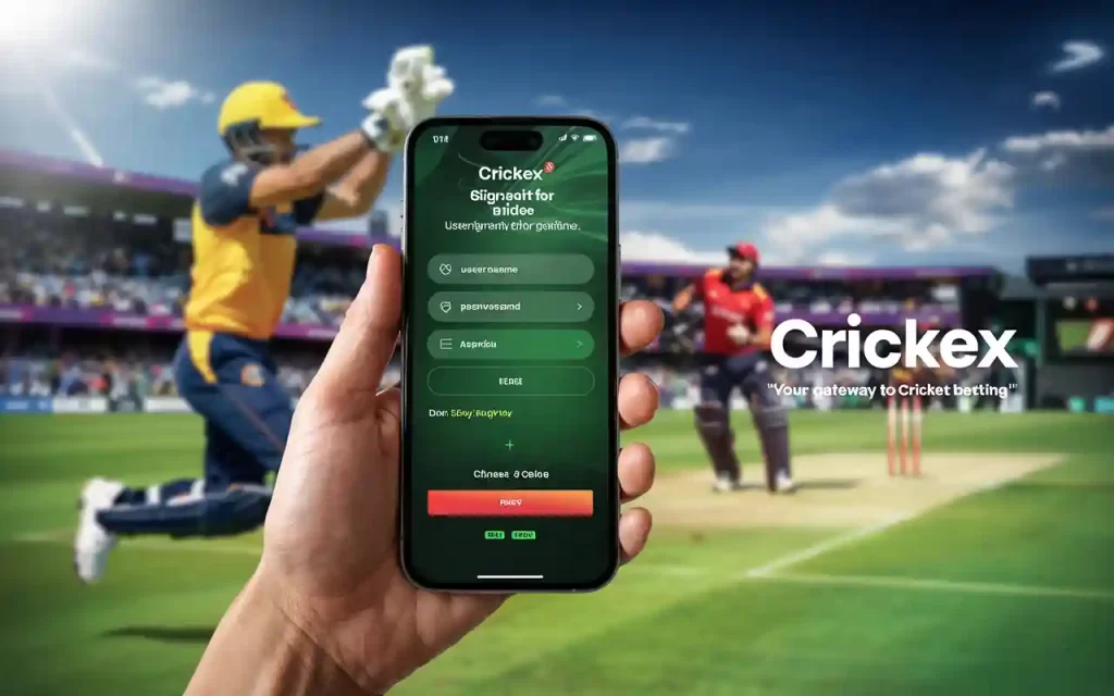 crickex sign up guide